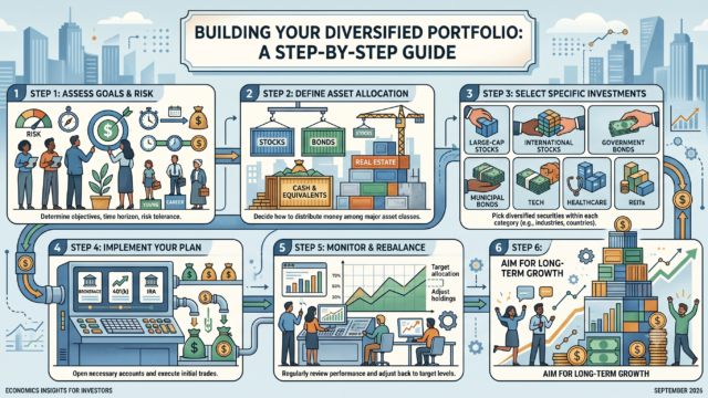 How Do You Build a Diversified Portfolio Step by Step?