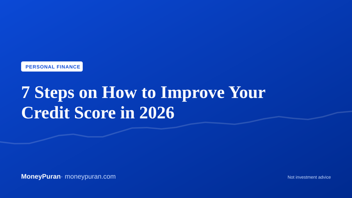 how to improve credit score