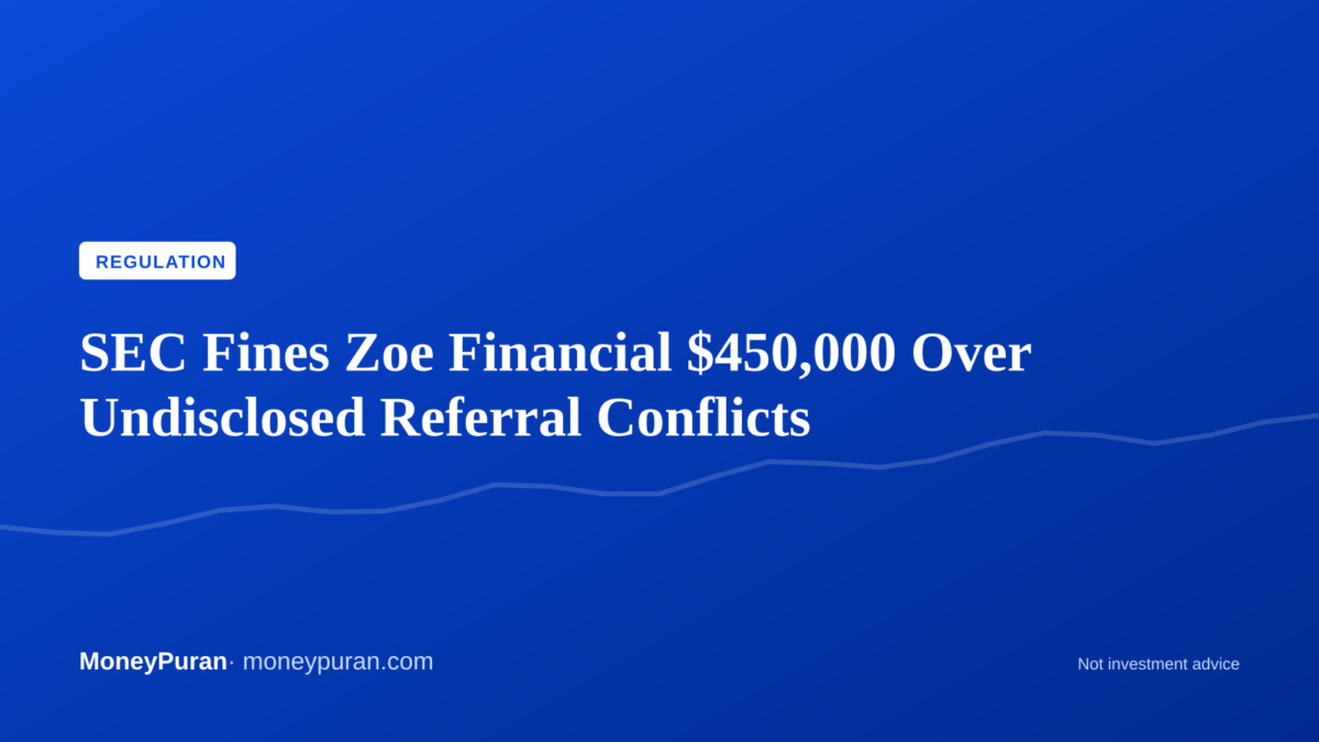 SEC charges Zoe Financial