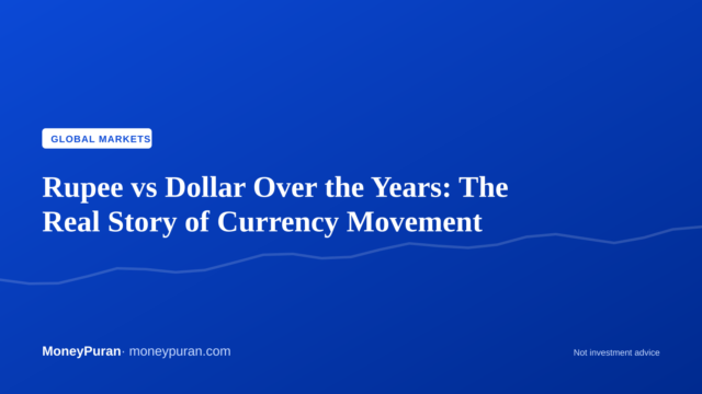 Rupee vs Dollar Over the Years: The Real Story of Currency Movement