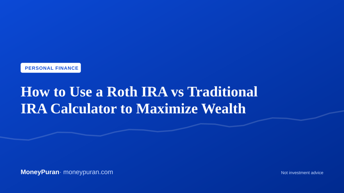 roth ira vs traditional ira calculator