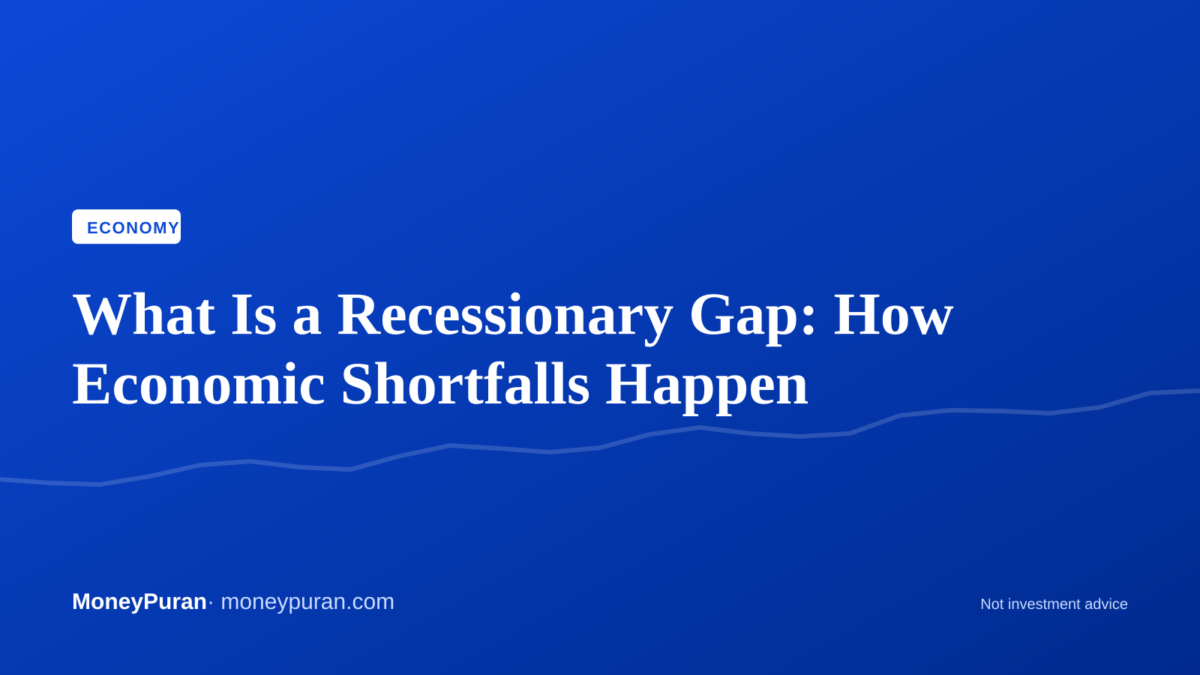 what is a recessionary gap