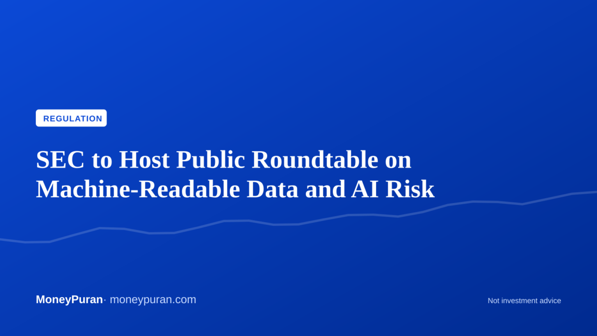 SEC AI data roundtable