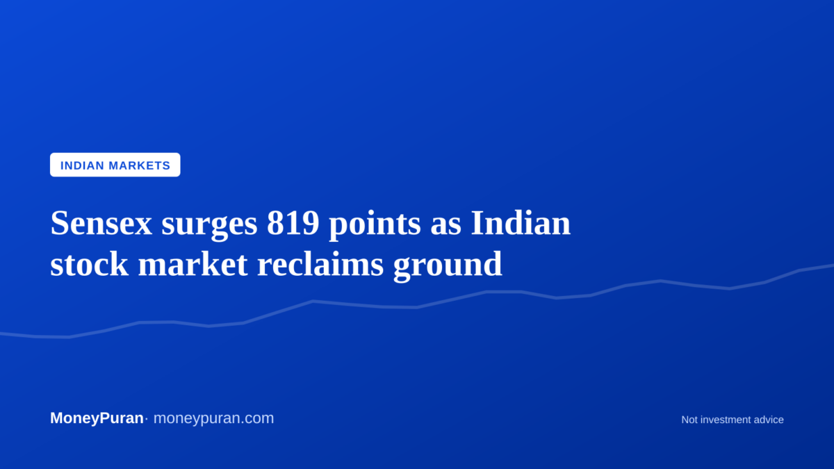 Sensex today