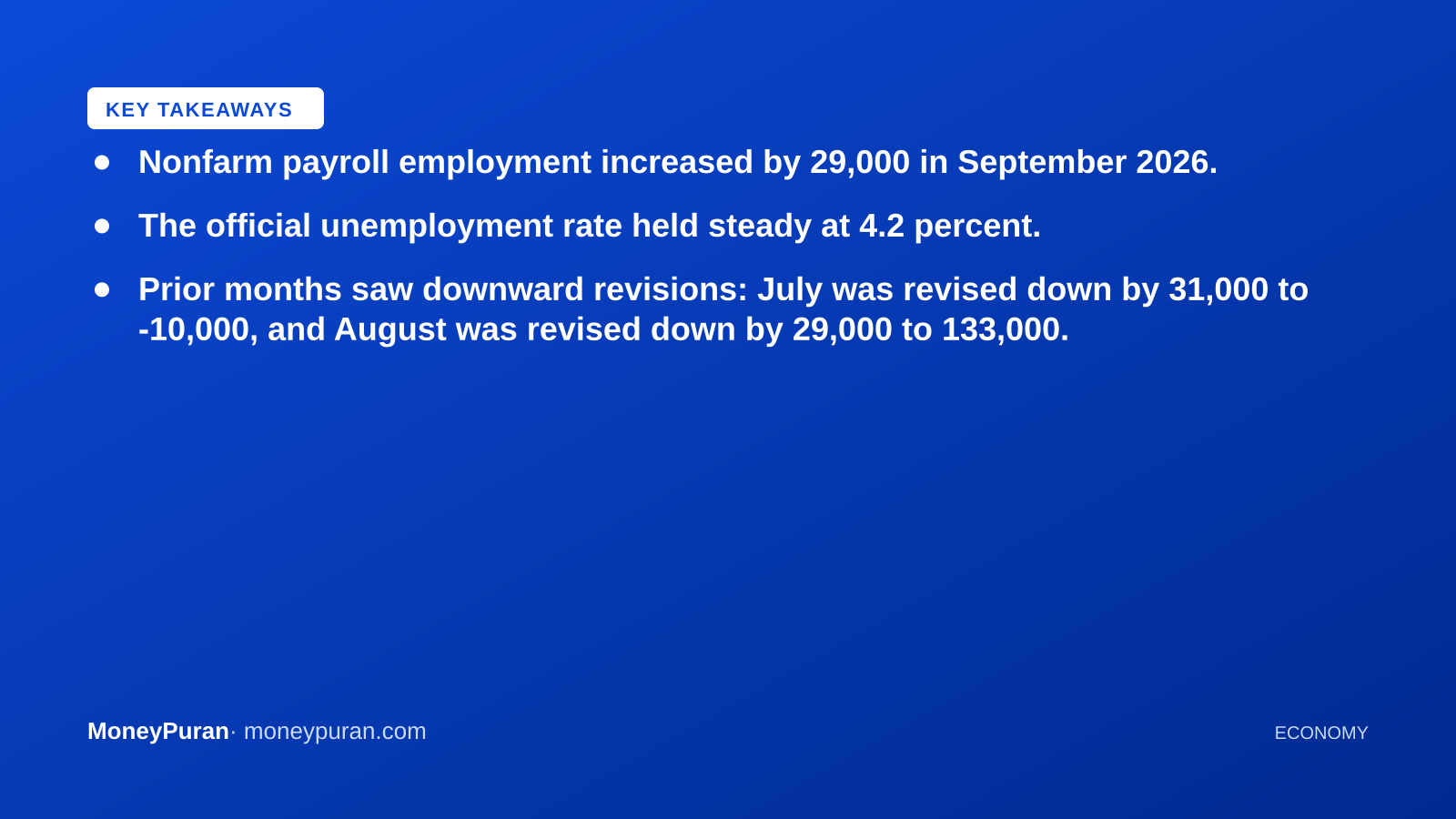 Key takeaways: US jobs report